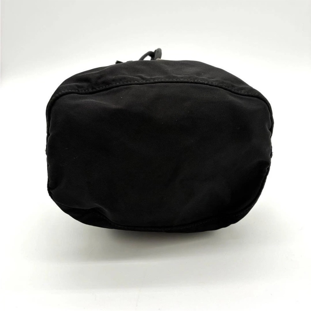 Prada Black Drawstring Drawstring Bag - image 3